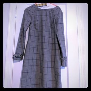 Banana Republic Sleek Mini Long Sleeve Dress